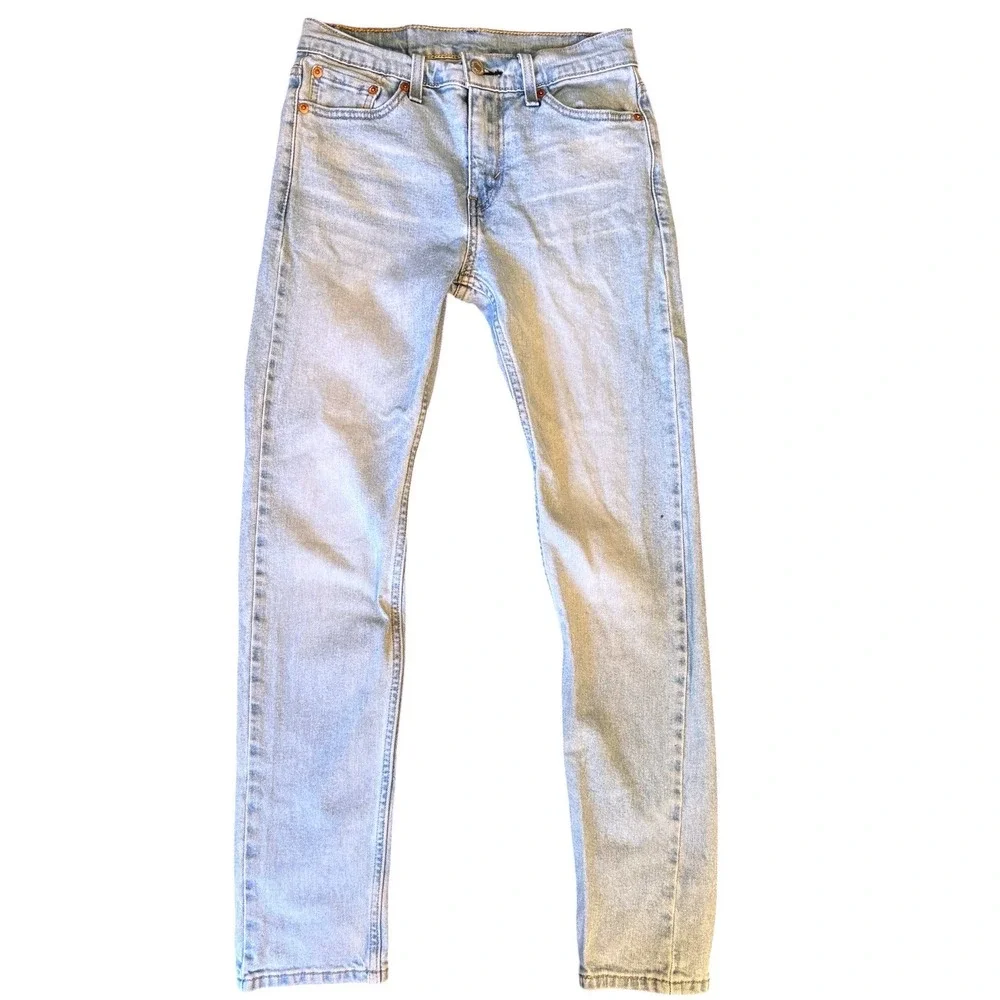 Levi's‎ 510 Skinny Jeans Men's 27x30 Light Wash Y2K Streetwear Denim